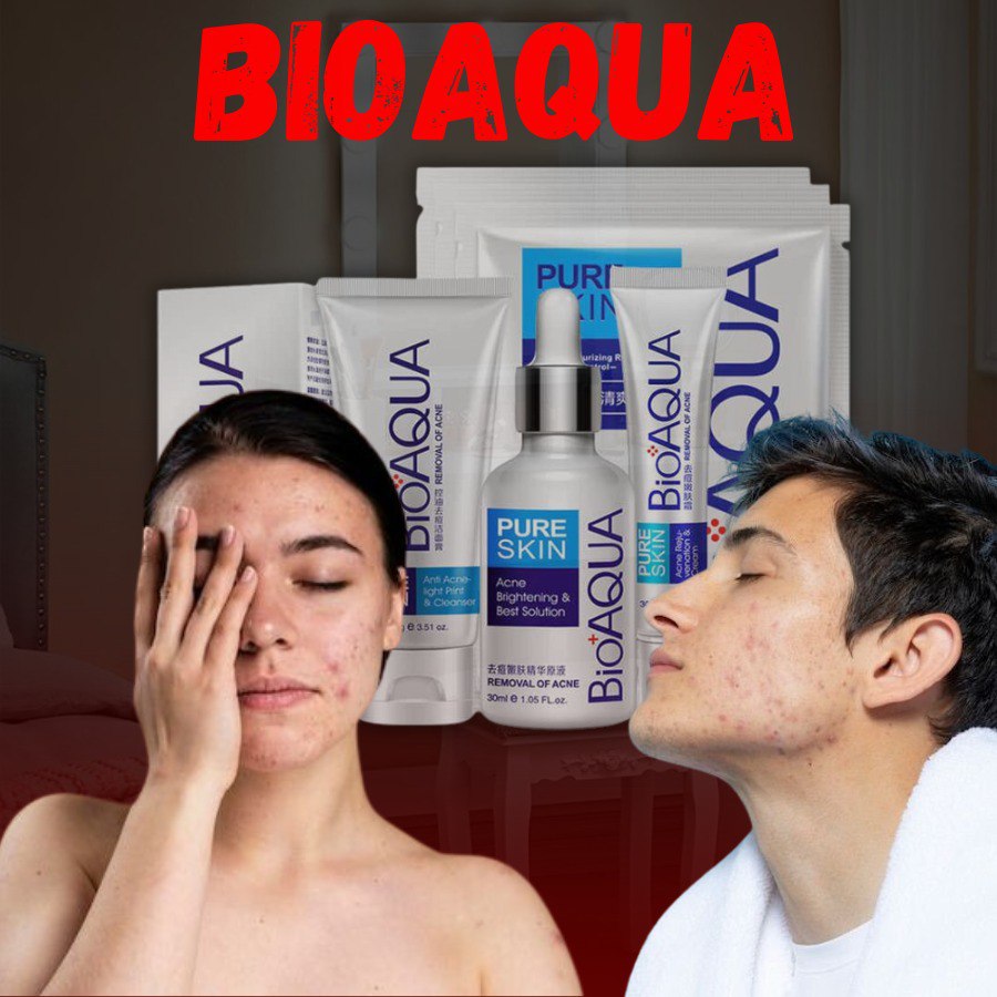 KIT COMPLETO LIMPIADOR DE ACNE BIOAQUA