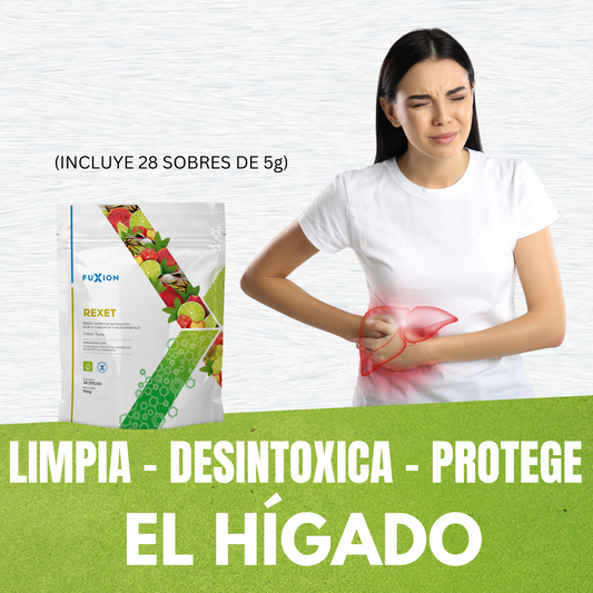 ELIMINA LA GRASA DEL HIGADO CON REXET