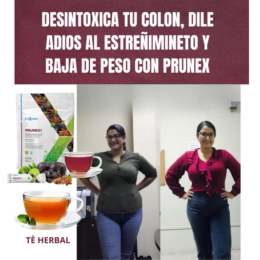 LIMPIA TU COLON CON PRUNEX Y DISMINUYE HASTA 5 KG EN EN MEDIDAS